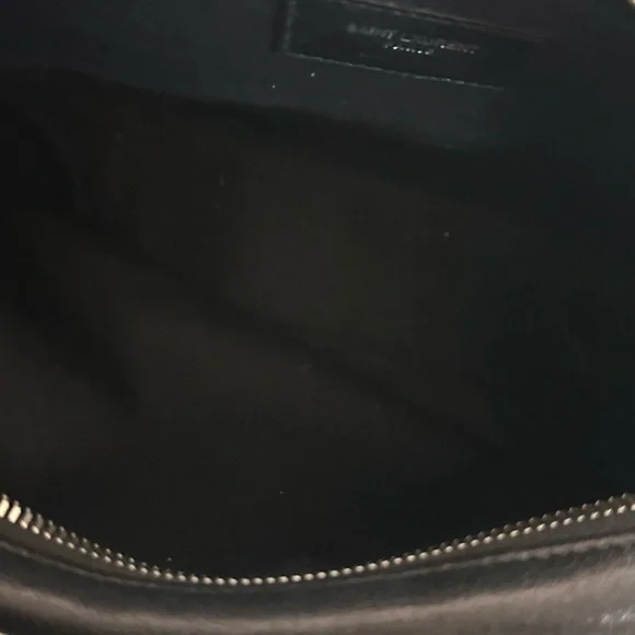 Saint Laurent Black Crossbody Bag with Tassel - Picture 5 of 5